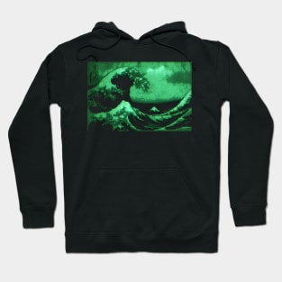 The Great Wave Retro Video Hoodie